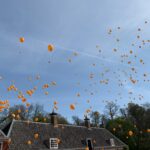 Oranje ballonnen